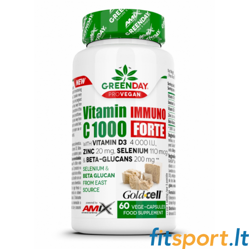 Amix GreenDay Vitamin C1000 Immuno Forte 60 caps. 